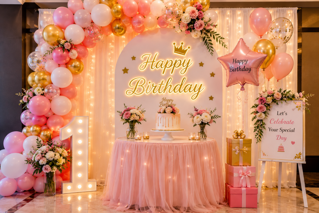 birthday celebration in pakaj vatika raxaul