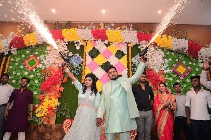 reception in pankaj vatika raxaul
